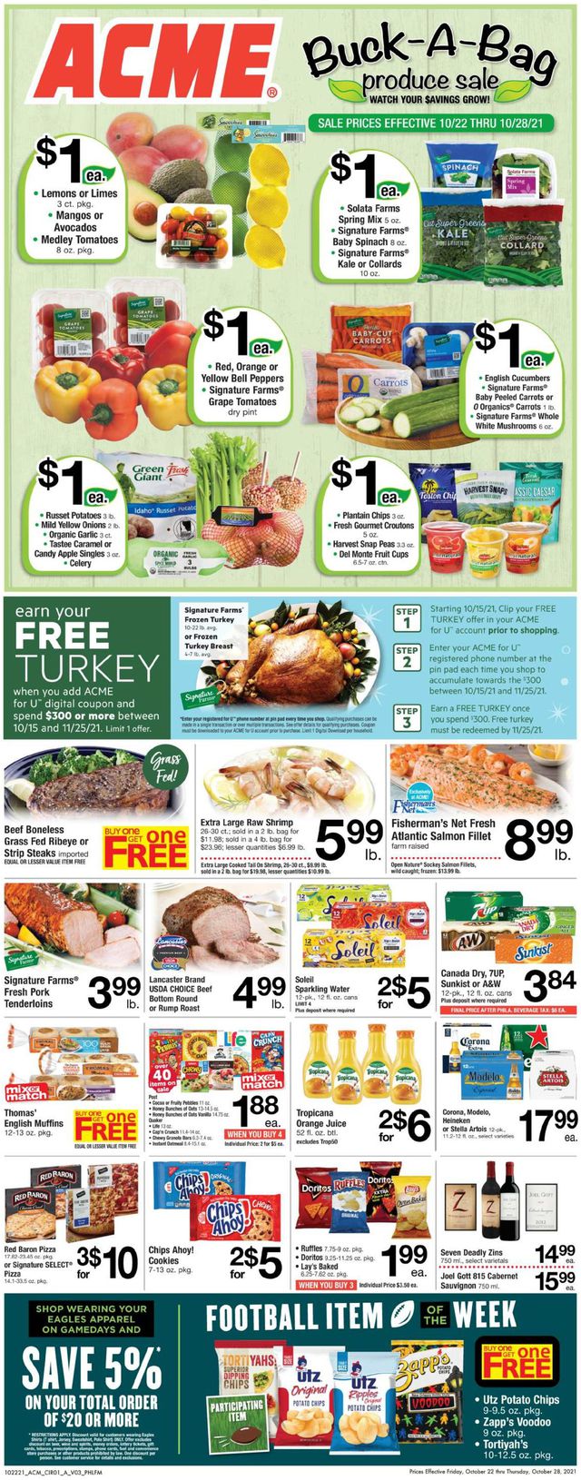 Acme Ad from 10/22/2021
