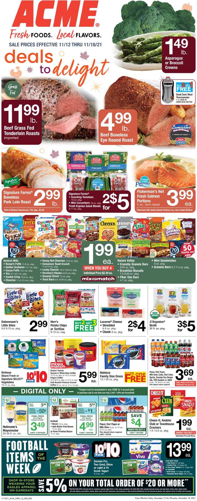 Acme Ad from 11/12/2021