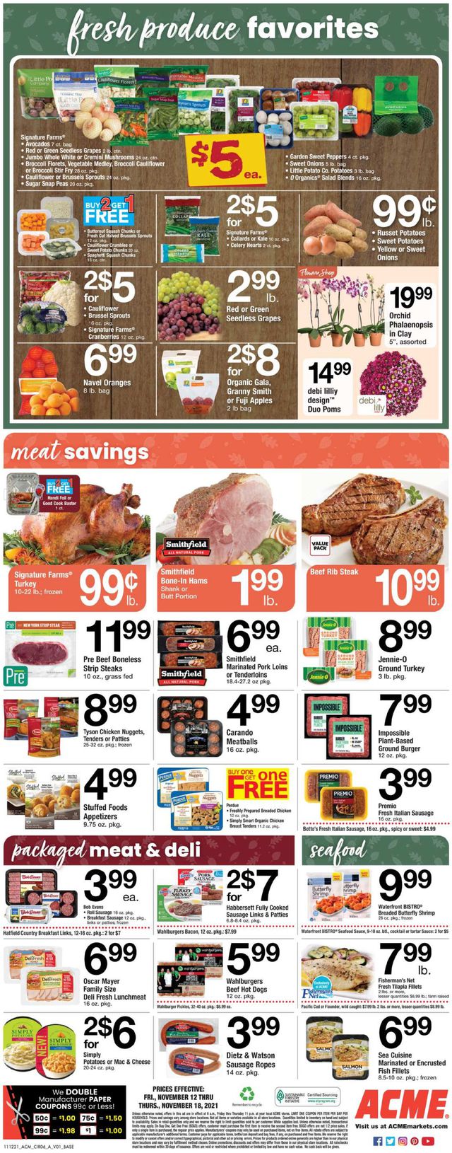 Acme Ad from 11/12/2021