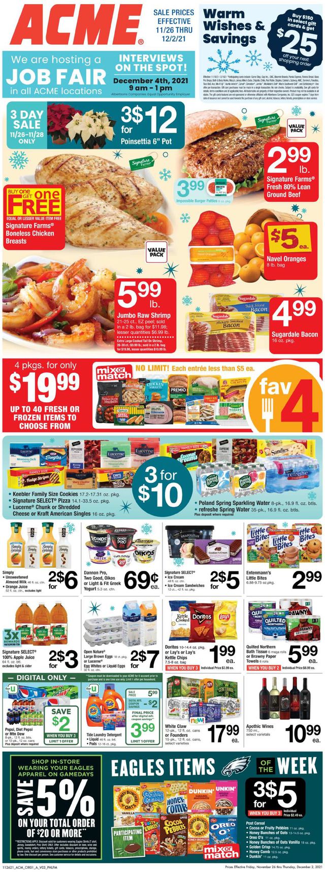 Acme Ad from 11/26/2021