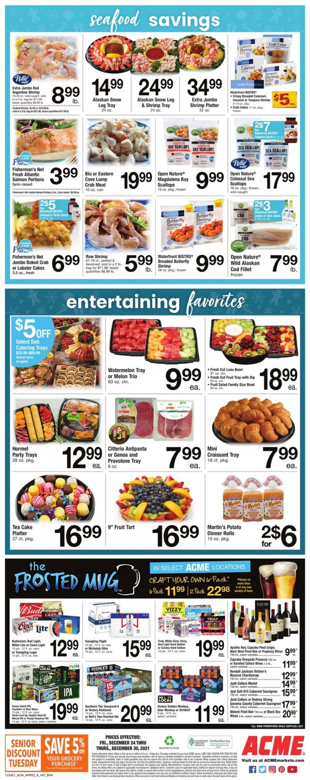 Acme Ad from 12/24/2021