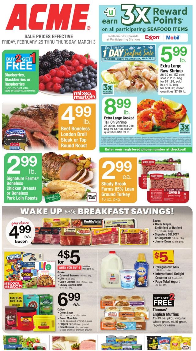 Acme Ad from 02/25/2022