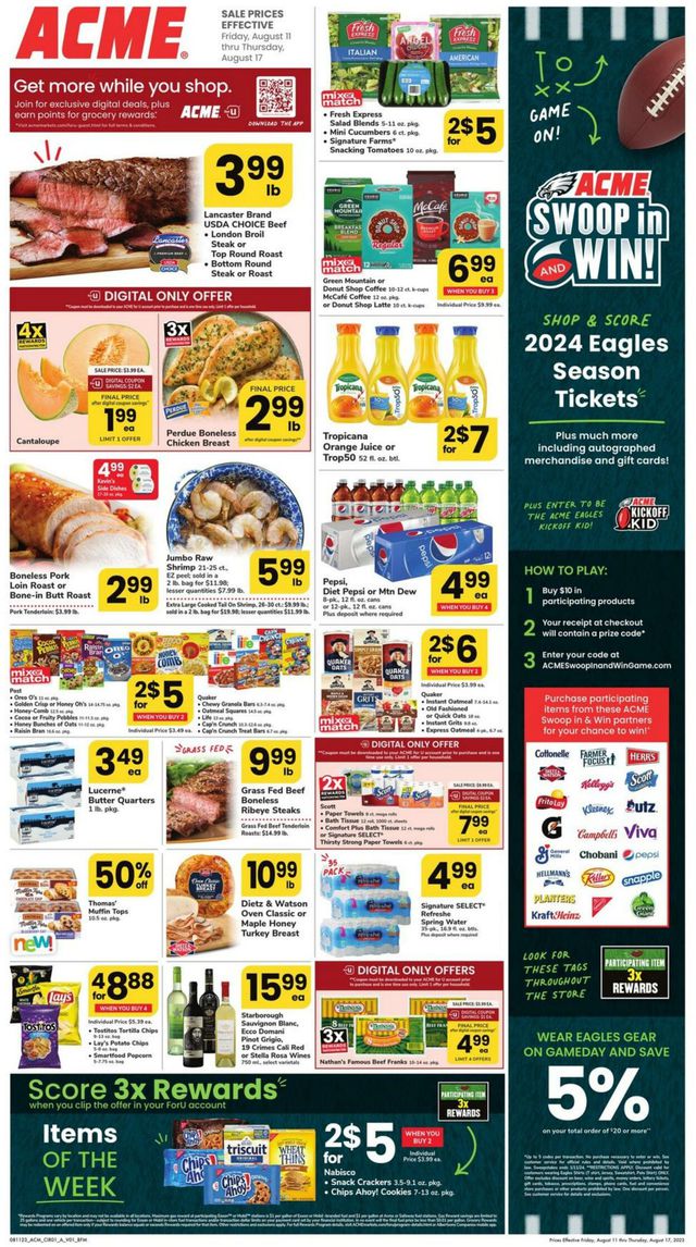 Acme Ad from 08/11/2023