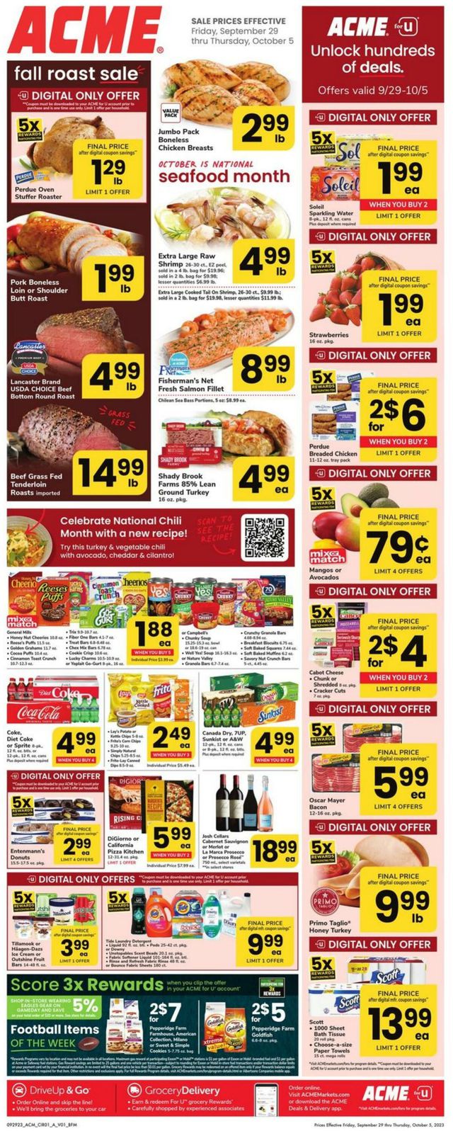 Acme Ad from 09/29/2023