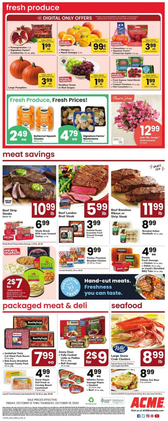 Acme Ad from 10/13/2023