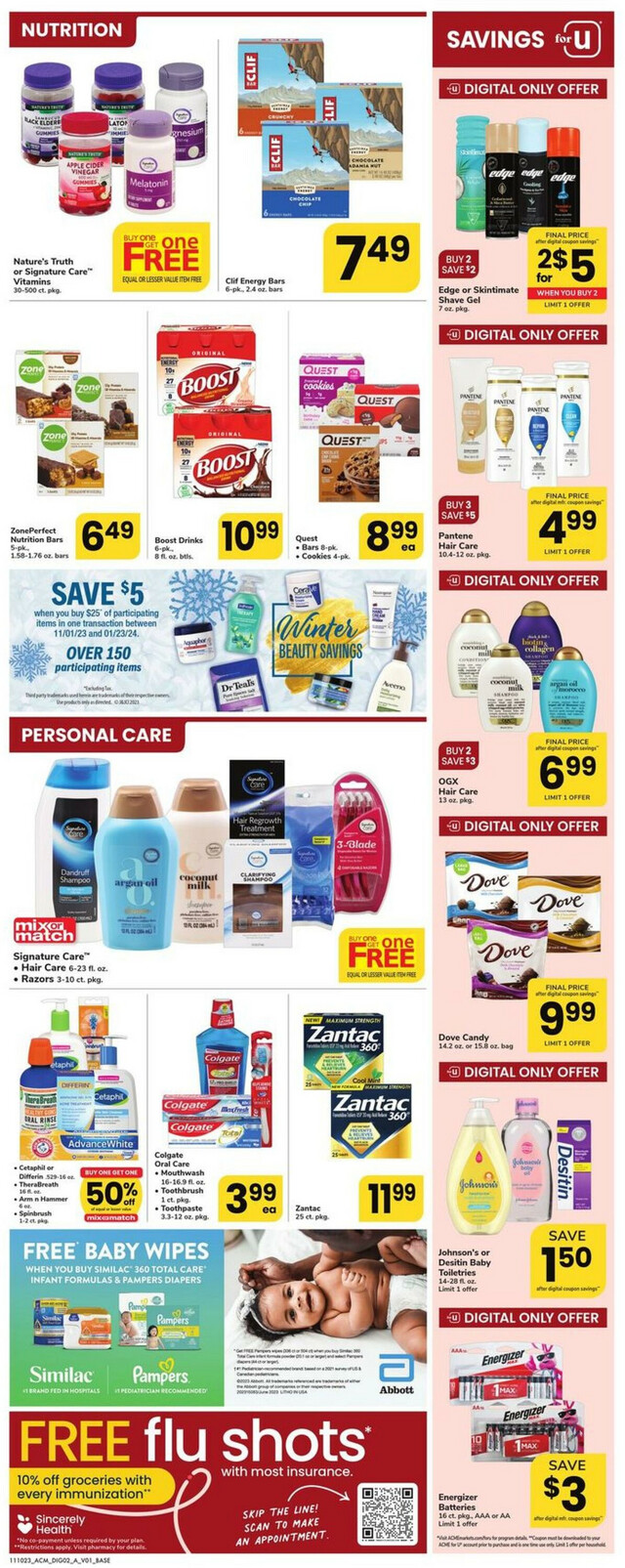 Acme Ad from 11/10/2023