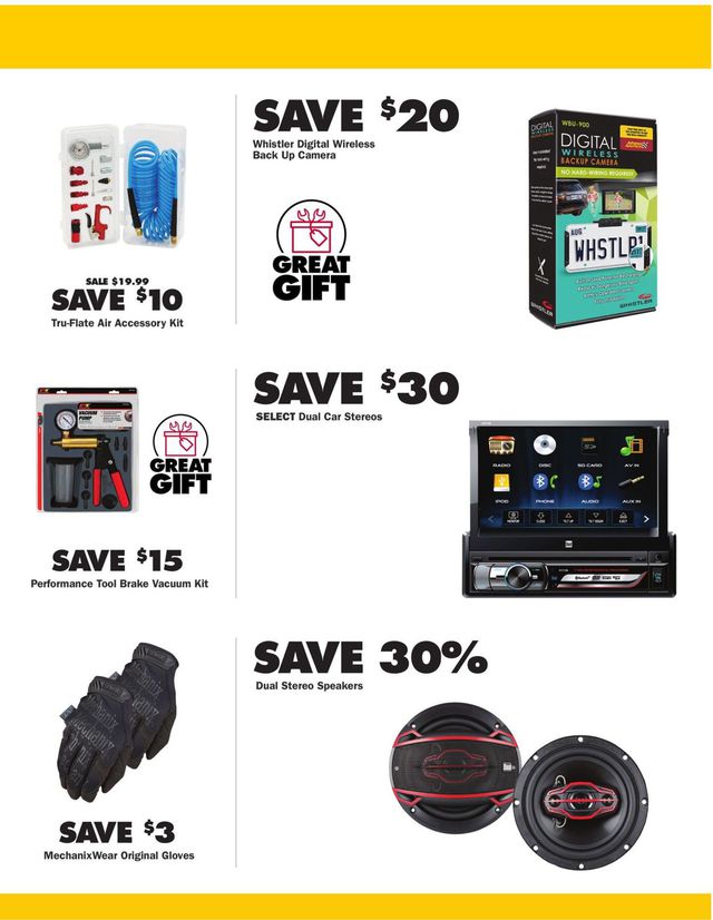Advance Auto Parts Ad from 10/31/2019
