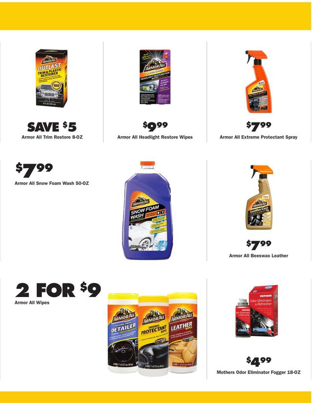 Advance Auto Parts Ad from 02/27/2020