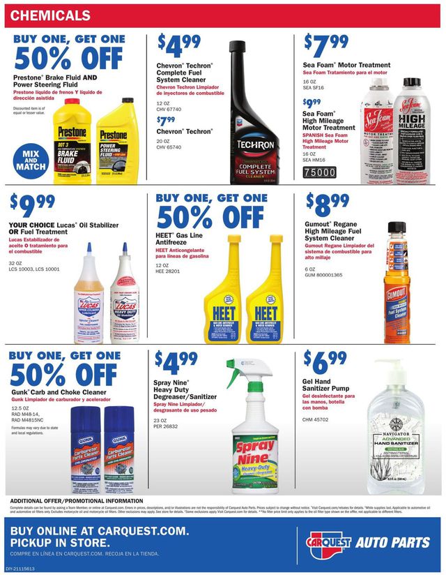 Advance Auto Parts Ad from 12/31/2020