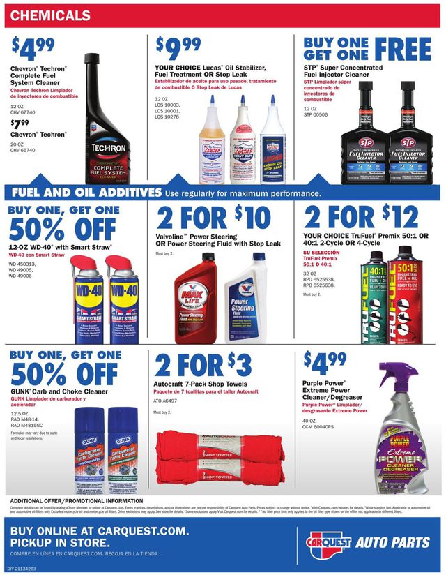Advance Auto Parts Ad from 04/01/2021