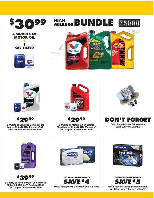 Advance Auto Parts Ad from 07/01/2021
