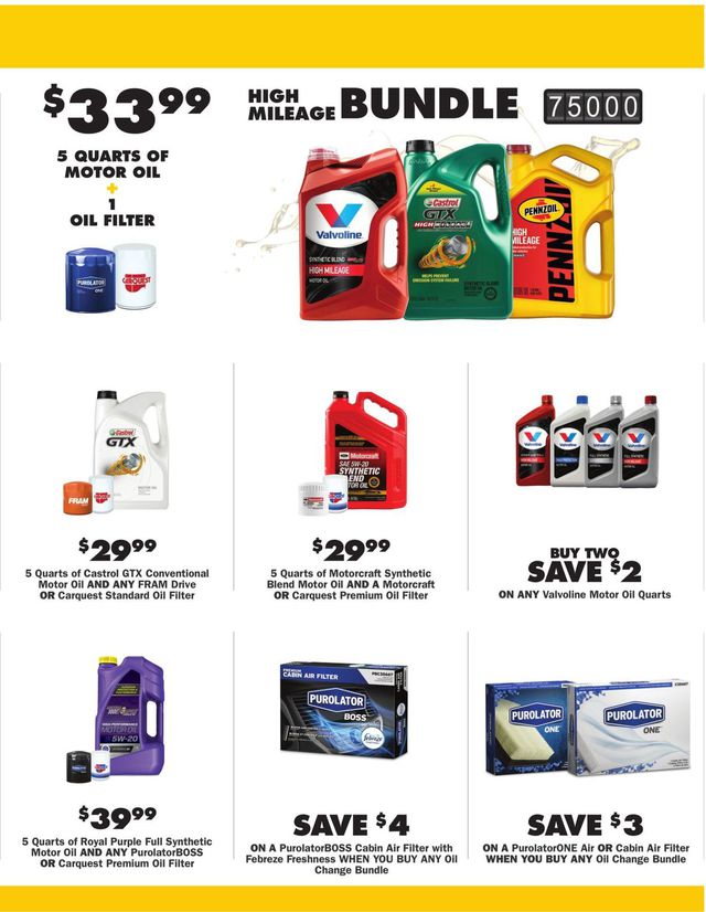 Advance Auto Parts Ad from 09/09/2021