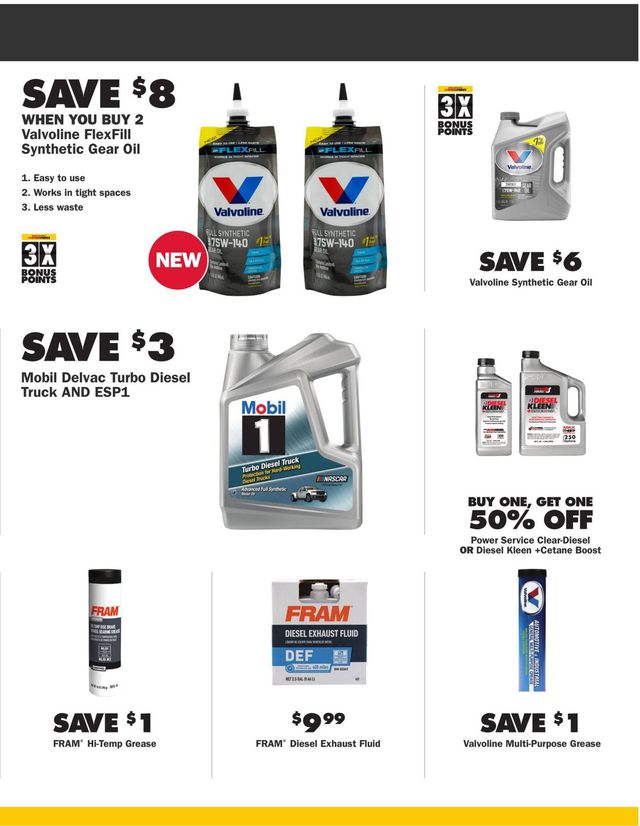 Advance Auto Parts Ad from 09/09/2021