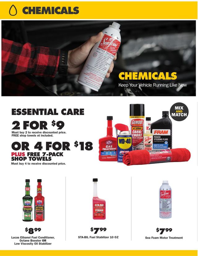 Advance Auto Parts Ad from 09/30/2021