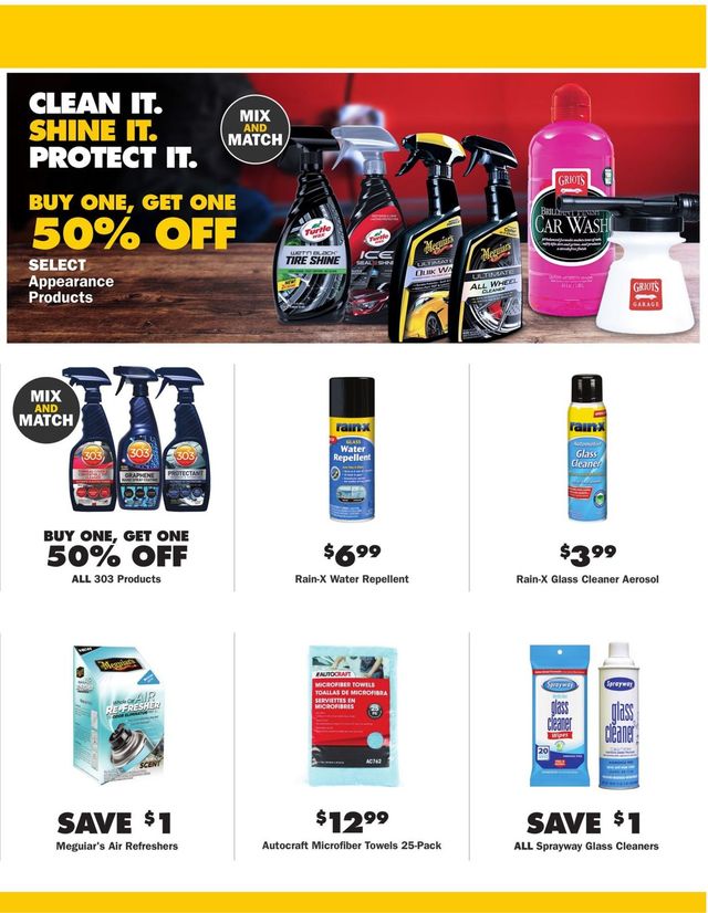 Advance Auto Parts Ad from 03/31/2022
