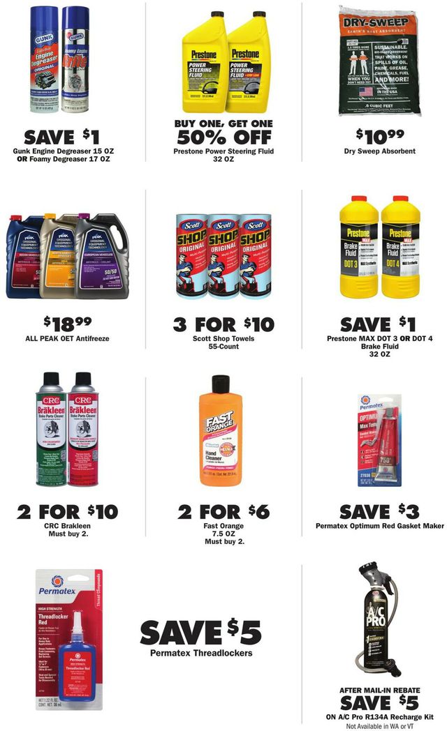 Advance Auto Parts Ad from 03/31/2023