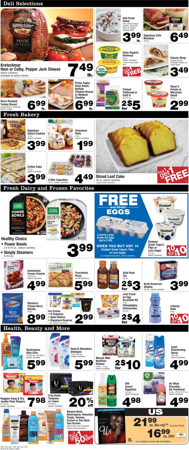 Albertsons Ad from 06/19/2019