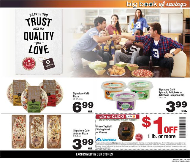 Albertsons Ad from 09/24/2019