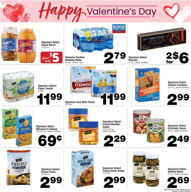 Albertsons Ad from 02/04/2020