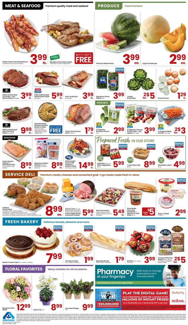 Albertsons Ad from 03/25/2020
