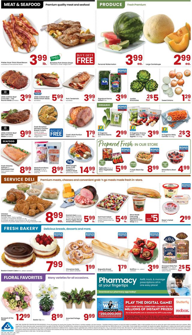 Albertsons Ad from 03/25/2020