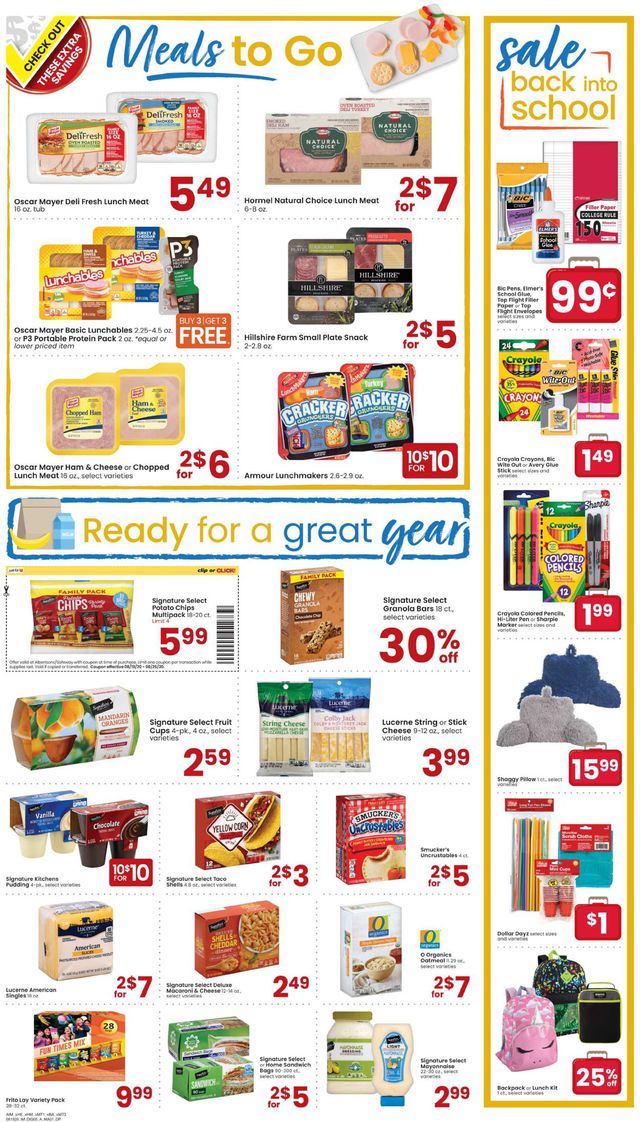 Albertsons Ad from 08/19/2020