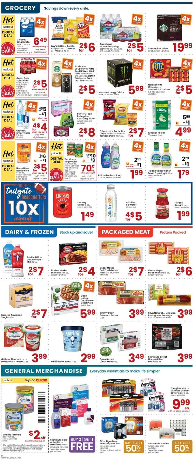 Albertsons Ad from 10/07/2020
