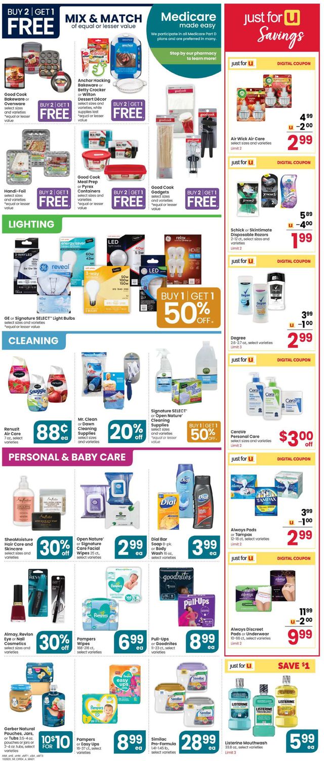 Albertsons Ad from 10/28/2020