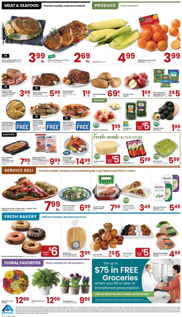 Albertsons Ad from 02/17/2021