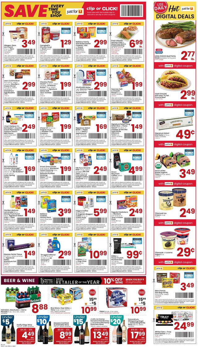 Albertsons Ad from 04/07/2021