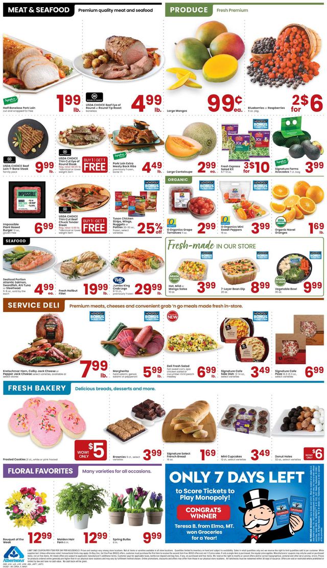 Albertsons Ad from 04/28/2021