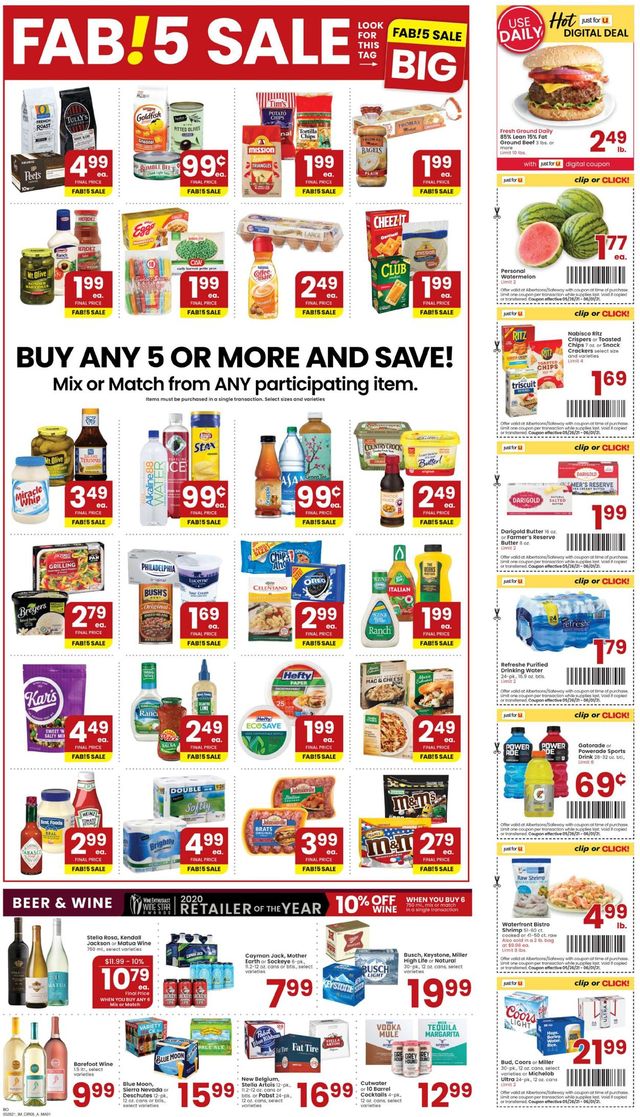 Albertsons Ad from 05/26/2021