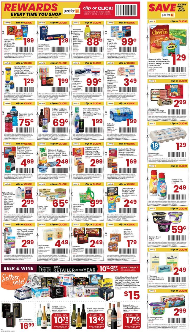 Albertsons Ad from 06/16/2021