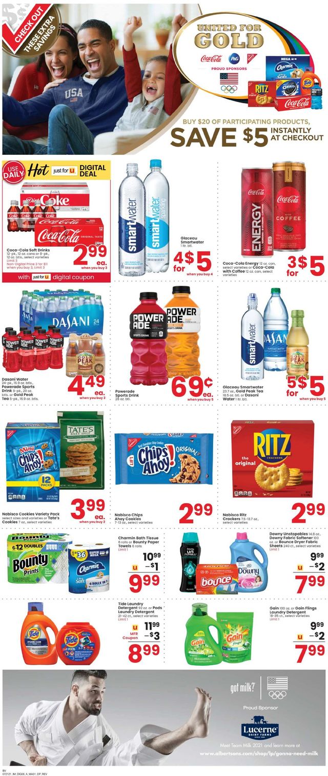 Albertsons Ad from 07/21/2021