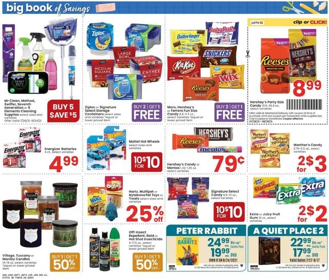 Albertsons Ad from 07/27/2021