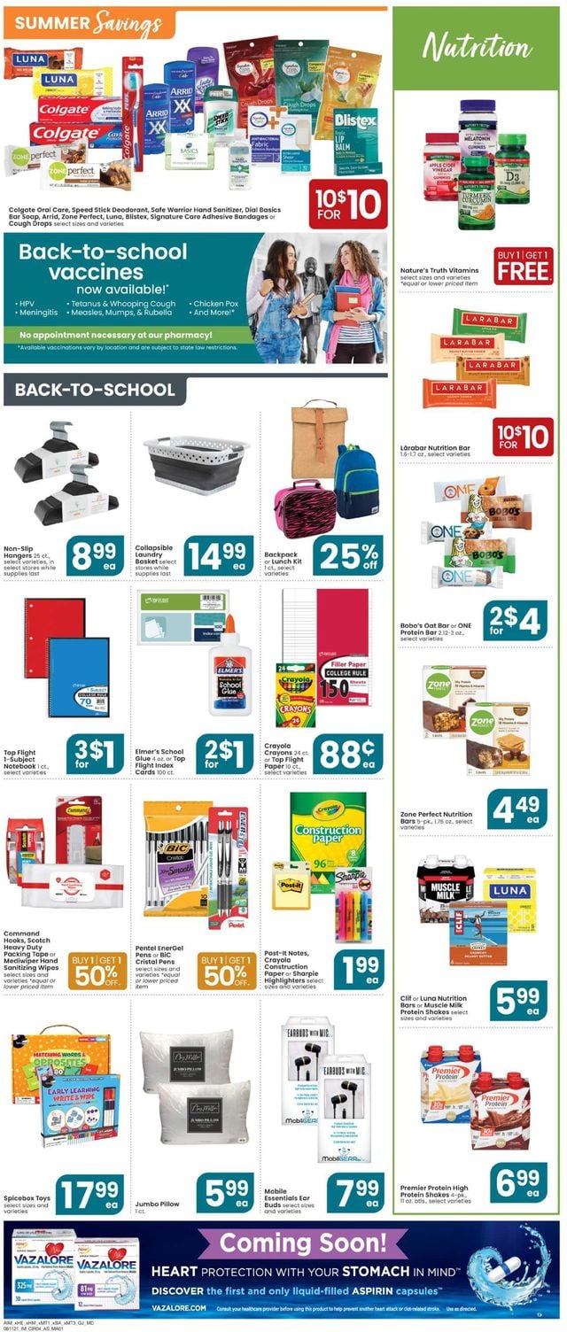 Albertsons Ad from 08/11/2021