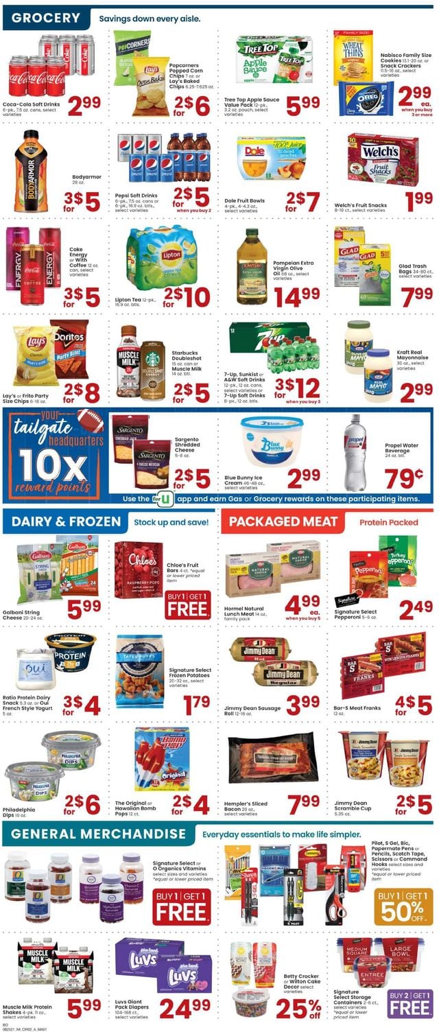 Albertsons Ad from 08/25/2021