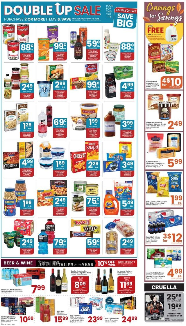 Albertsons Ad from 09/22/2021