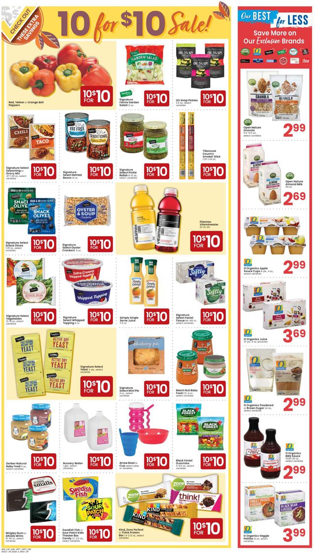 Albertsons Ad from 09/22/2021