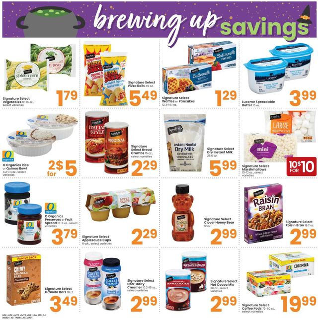 Albertsons Ad from 09/28/2021