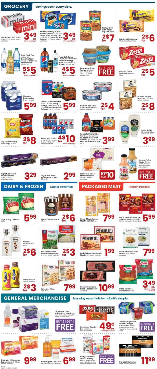 Albertsons Ad from 10/20/2021
