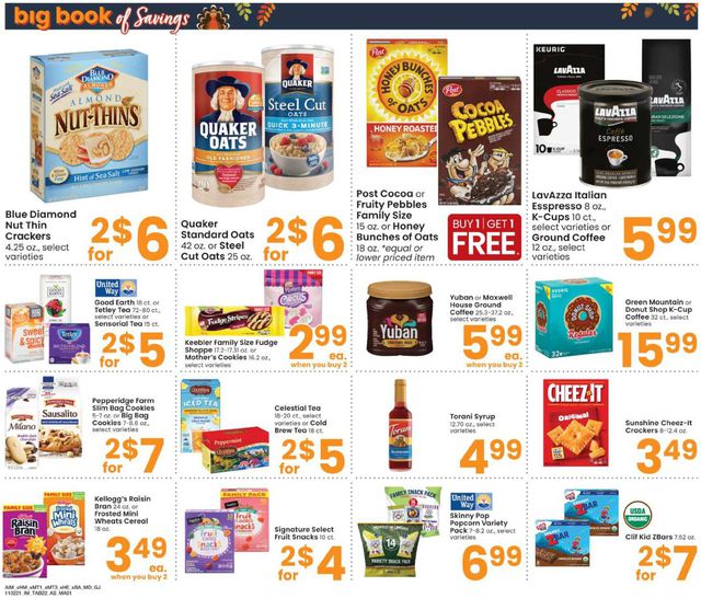 Albertsons Ad from 11/02/2021