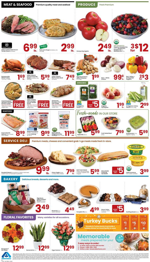 Albertsons Ad from 11/03/2021