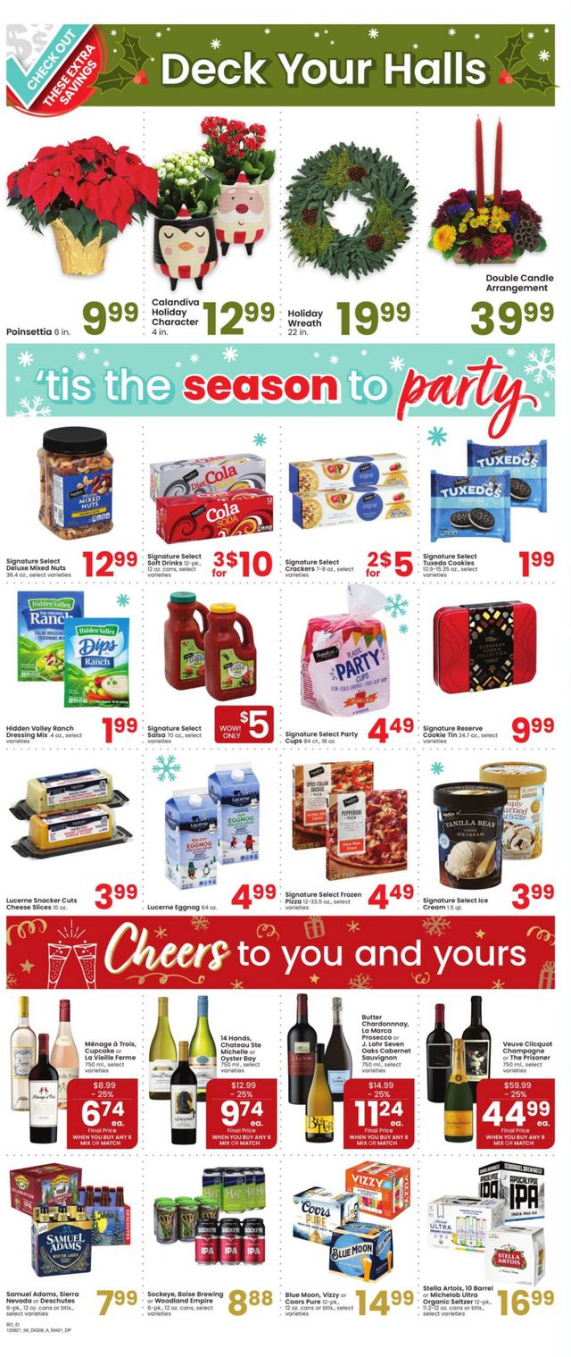Albertsons Ad from 12/08/2021