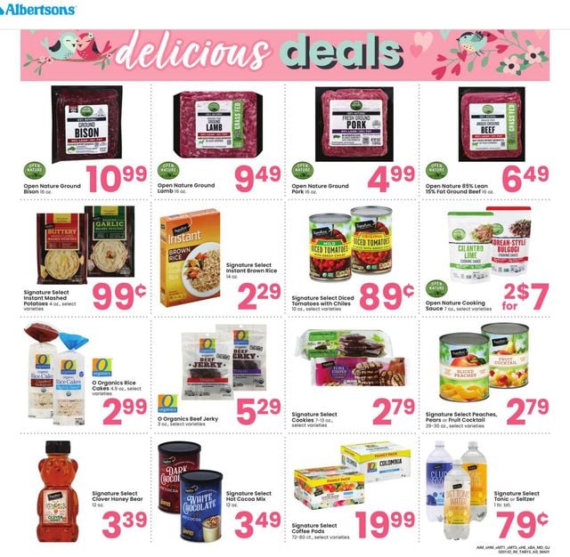 Albertsons Ad from 02/01/2022