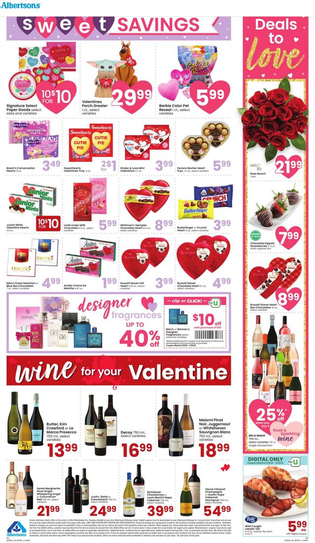 Albertsons Ad from 02/09/2022