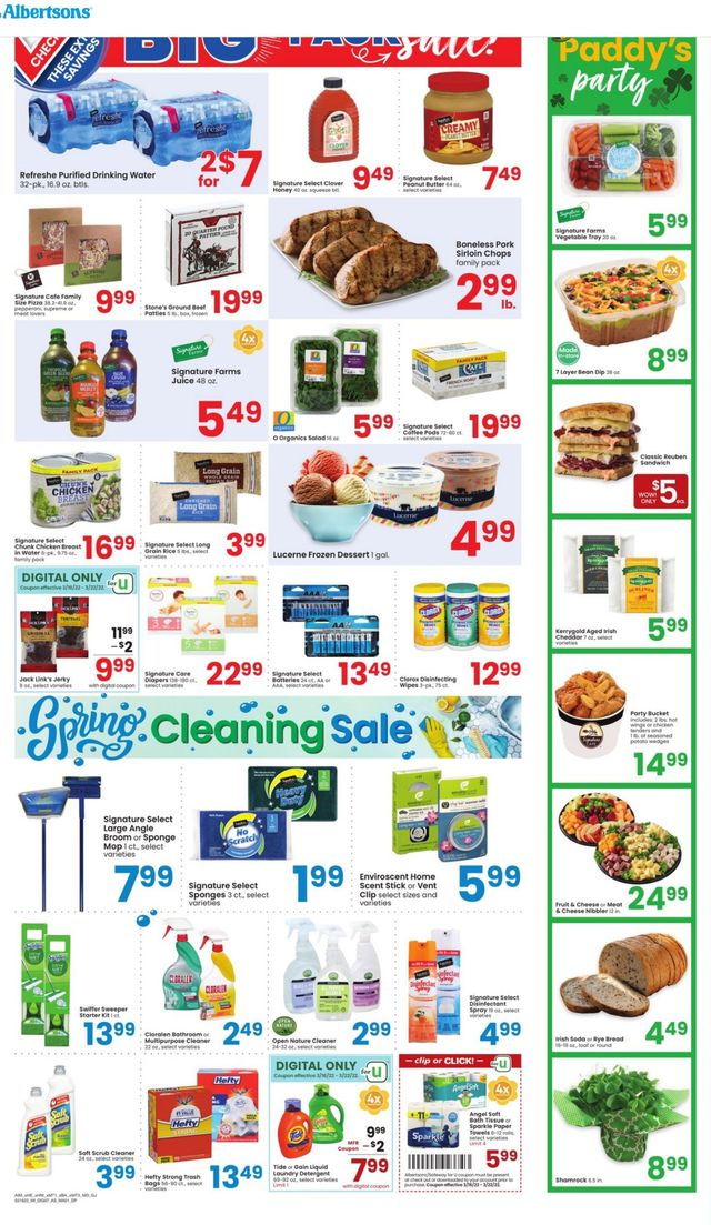 Albertsons Ad from 03/16/2022