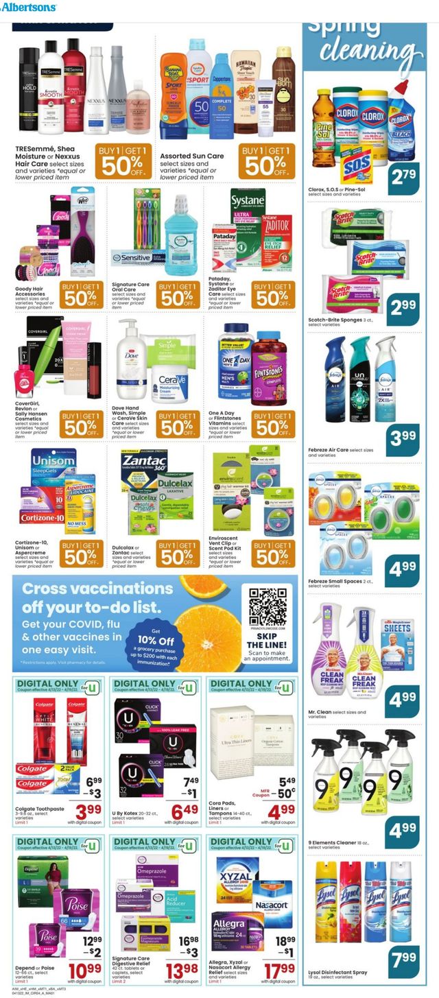 Albertsons Ad from 04/13/2022