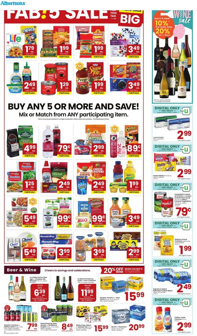 Albertsons Ad from 04/13/2022