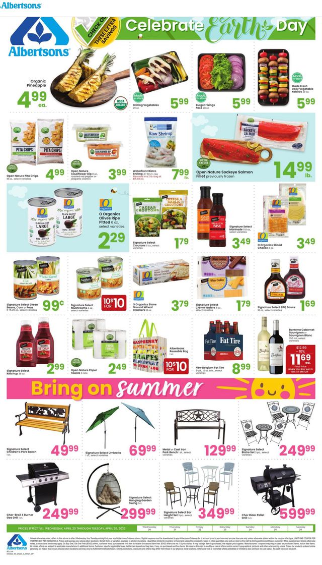 Albertsons Ad from 04/20/2022